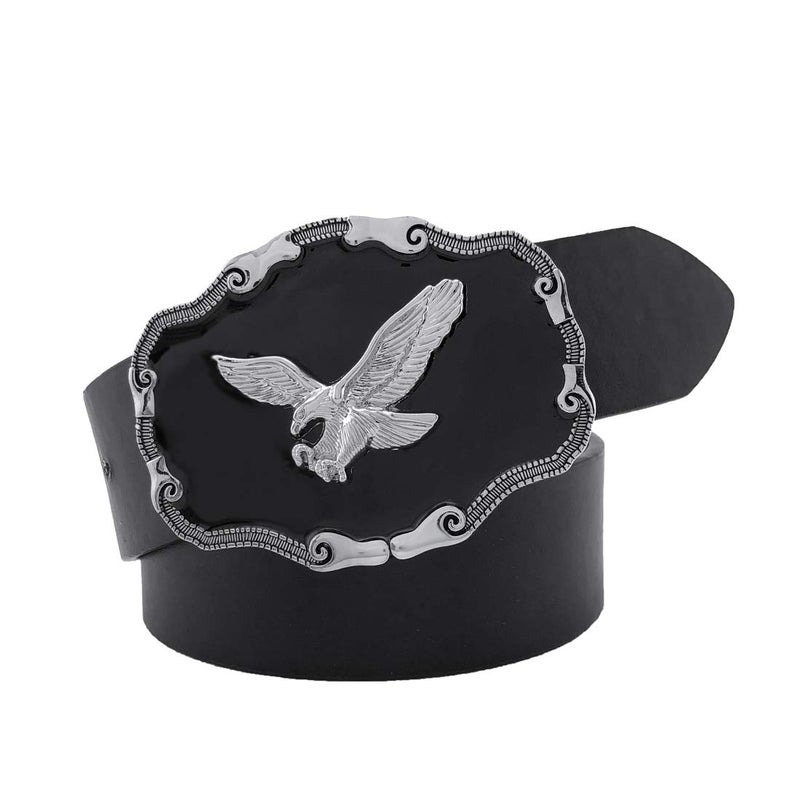 YOQUCOL Native American Bald Eagle Belt Buckle Western Cowboy Mountain Flying Eagle Belt Buckle - Image 4